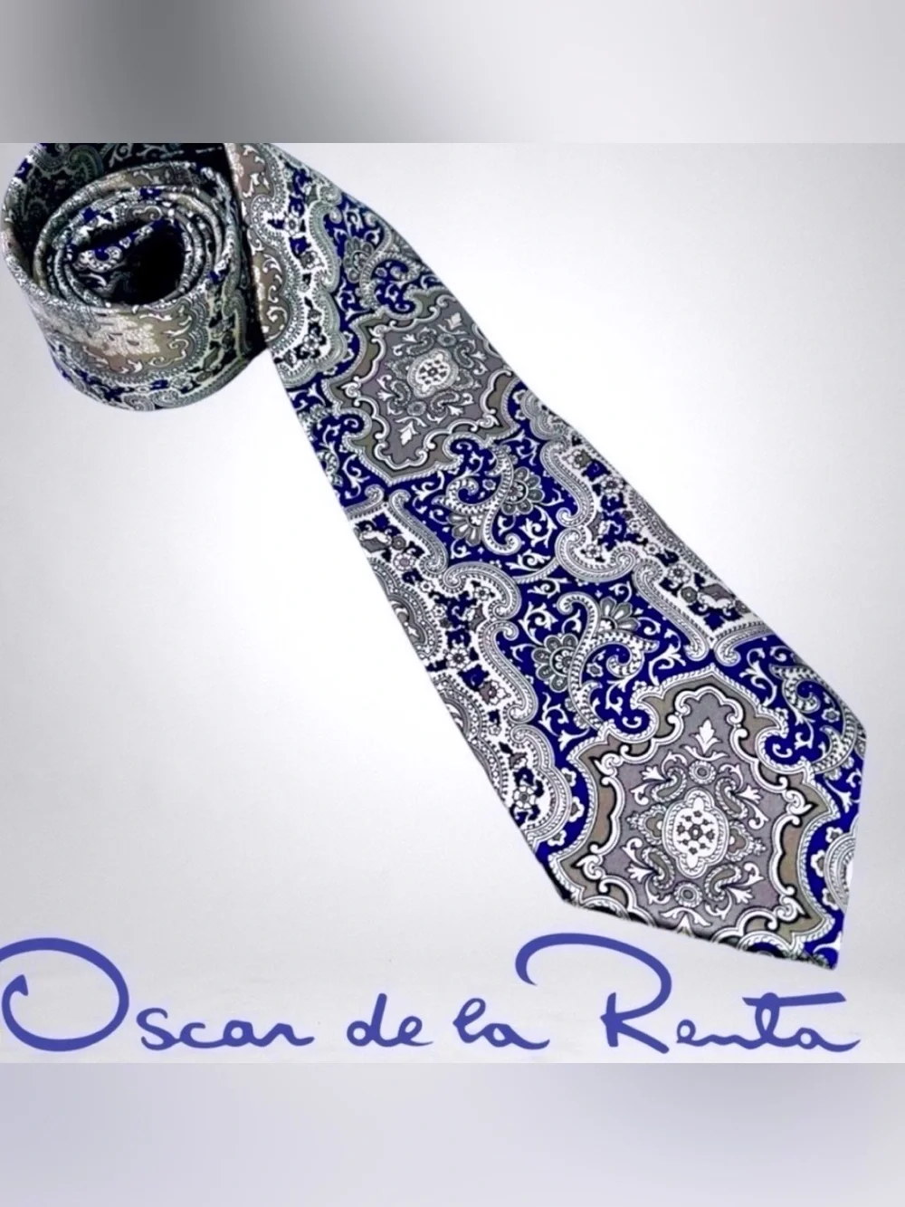 Handsome Vintage Oscar del la RENTA - Picture 2 of 6